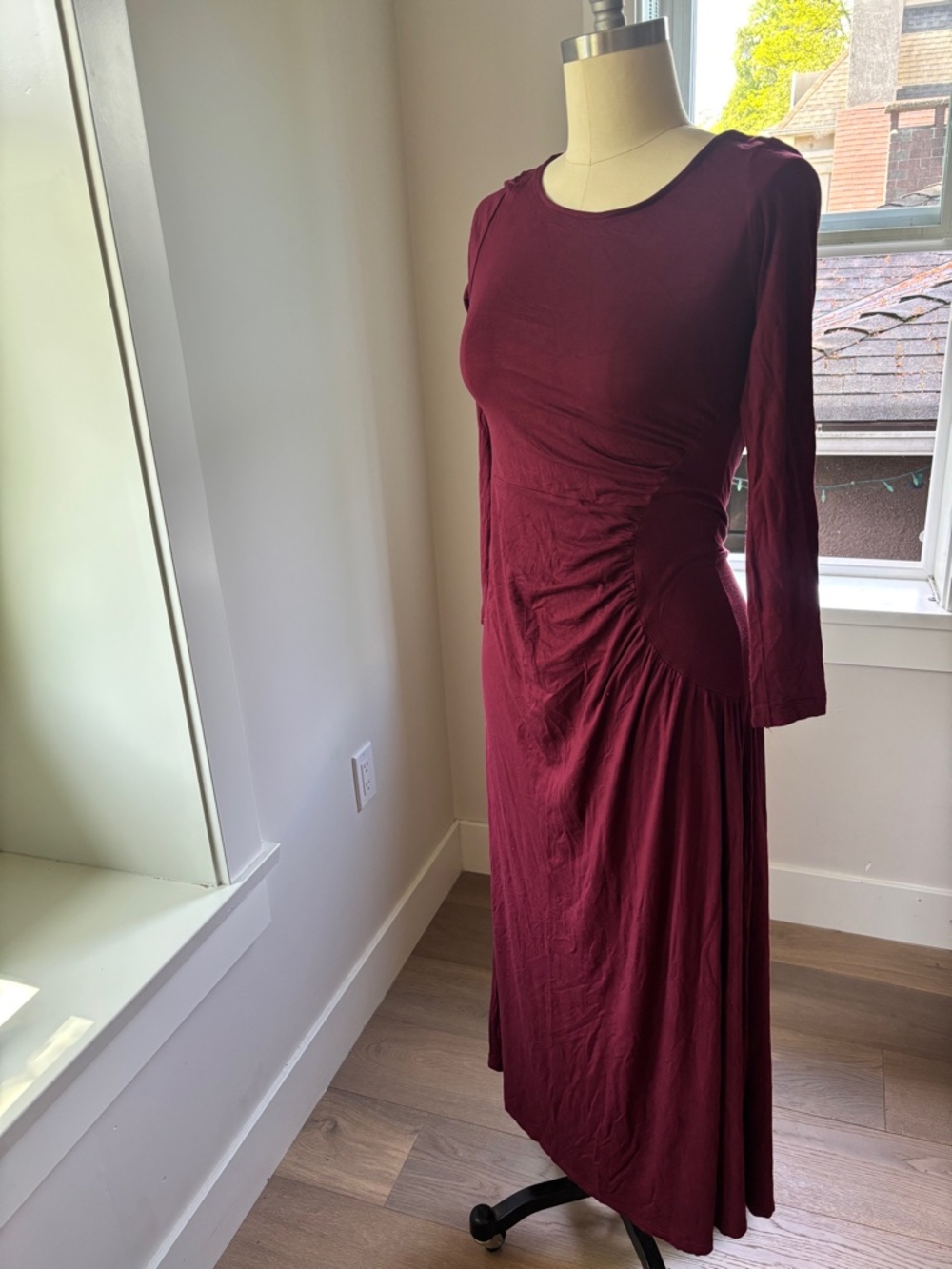 PURE made in UK cotton jersey maternity dress  Size US4 (UK10)